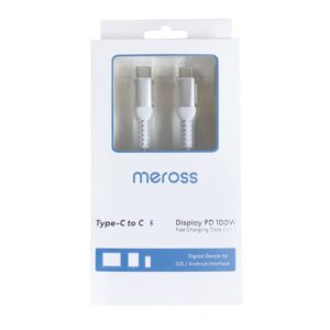 Meross Type C - Type C 100w кабель